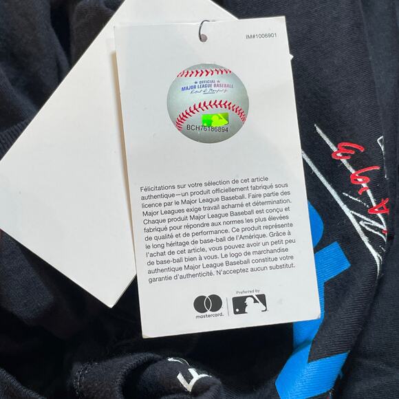 MLB Miami Marlins black Nike Men's SS tee shirt, Small - Picture 4 of 7